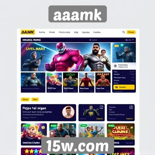 Novas funcionalidades do site aaamk para jogadores